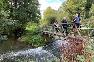 Coggeshall weir - barrier to fish migration