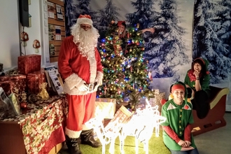 Santa at Belfairs