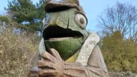 Photo of Toad of Toad Hall Sculpture