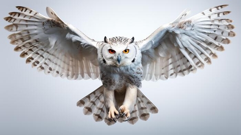 Snowy Owl in Flight