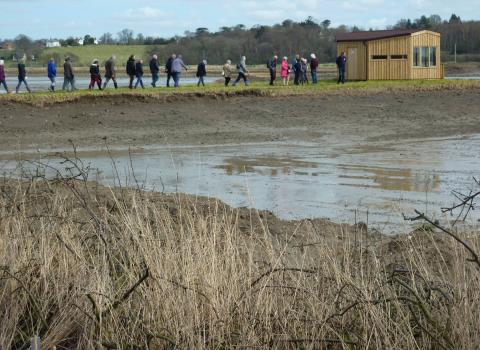 Walk at Fingringhoe Wick