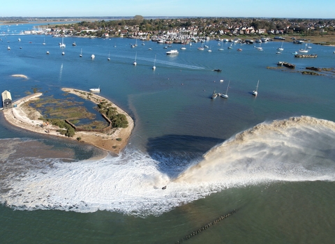 Dredged sediment project in the Blackwater Estuary - Jim Pullen